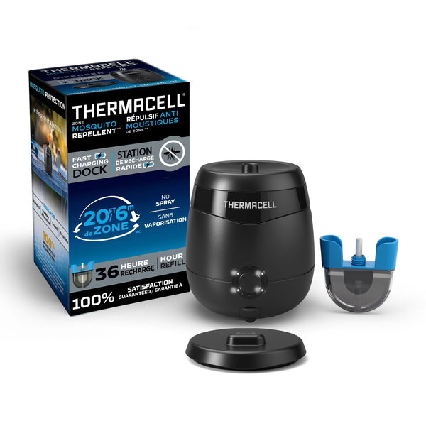 Thermacell E-ZoneGuard Patio+ Rechargeable Mosquito Repeller with 36-Hr Refill and 6.5-Hr Battery I4