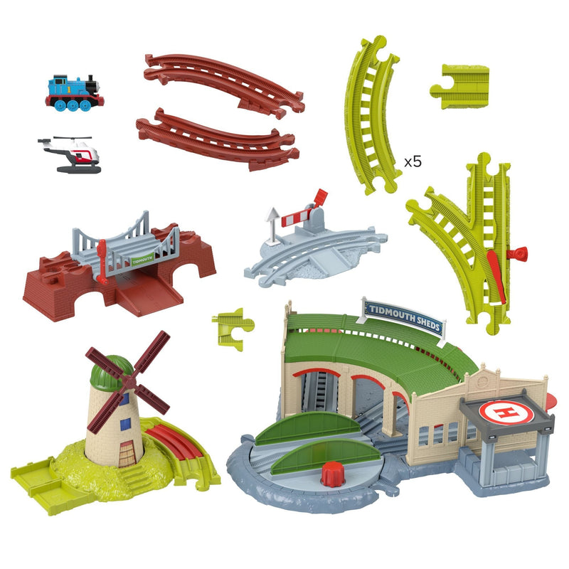 Thomas and Friends Tidmouth Sheds Pushalong Trackset N4