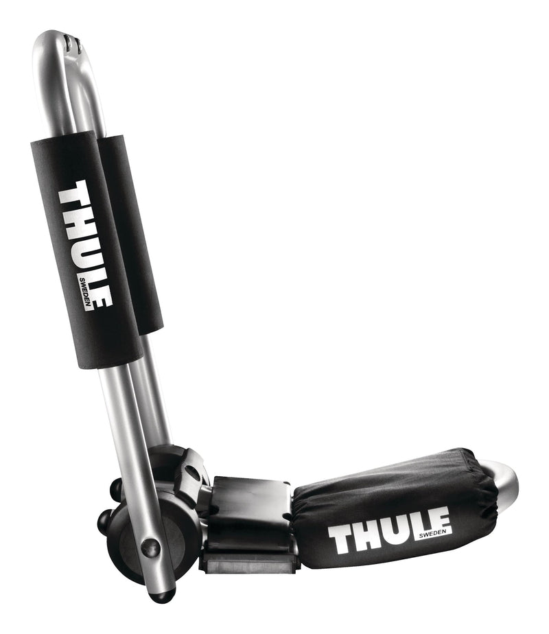 Thule 835 Hull-a-Port Pro Rooftop J-Stacker Roof Top Mount Kayak Rack, Adjustable, 34-in, 2-pc R3