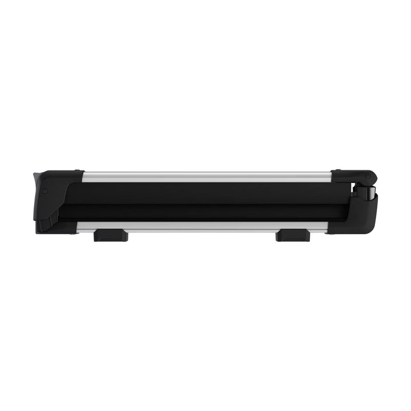 Thule SnowPack Stainless Steel Roof Top Mount Ski/Snowboard Rack, Medium, Black, 2-pc F8