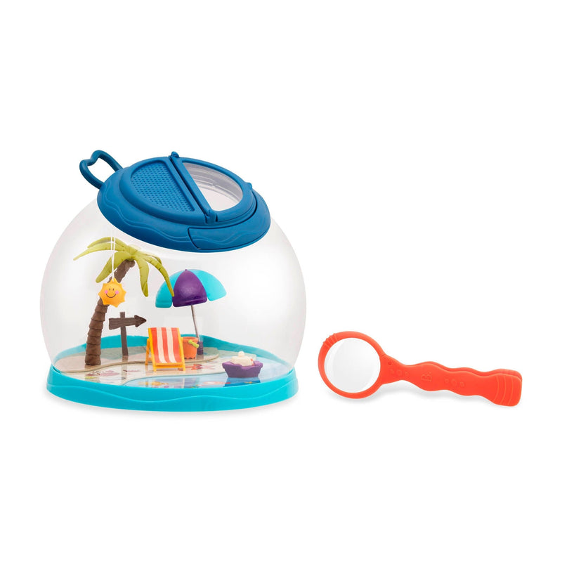 Tiki Retreat Insect Catcher Toy Discover Set with Bug House & Magnifier, Ages 4+ V6