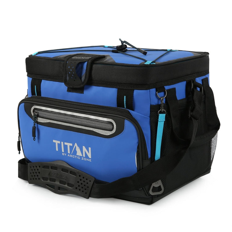 Titan by Arctic Zone 30 Can Zipperless Hardbody Cooler, Blue B0