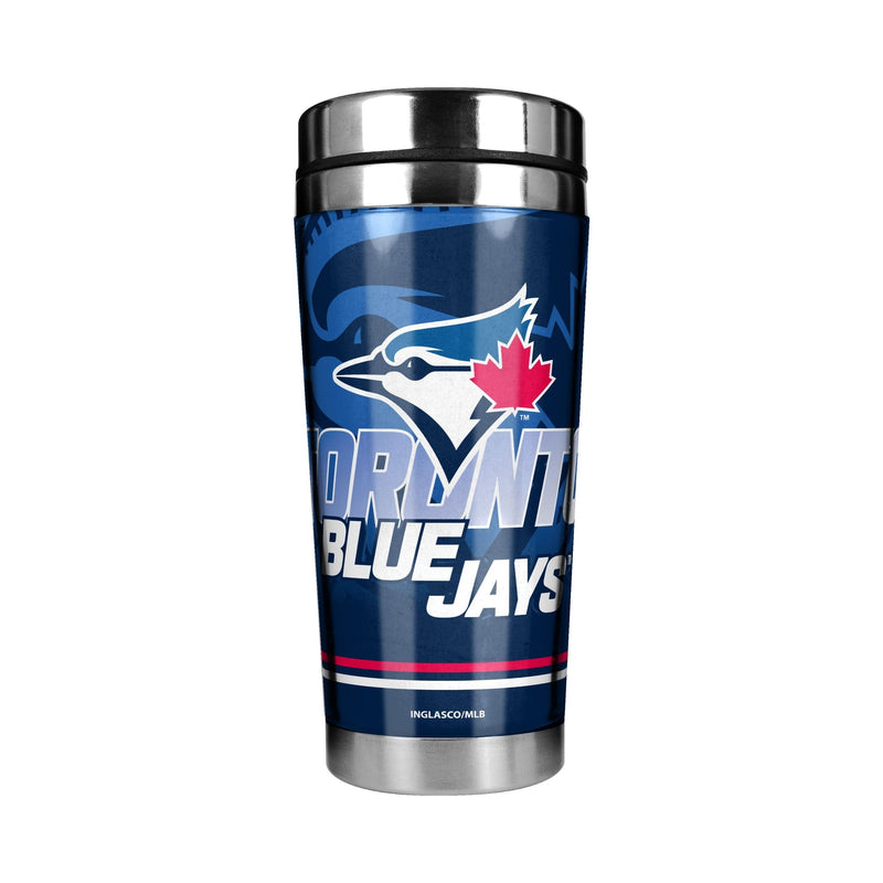 Toronto Blue Jays Stainless Steel Travel Mug For MLB Baseball Fans/Collectors, 16-oz G5