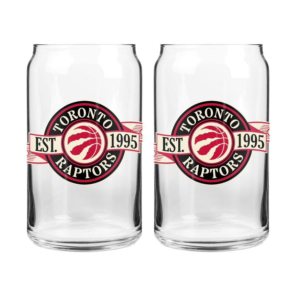 Toronto Raptors Can Banner, Officially Licensed, 2-pk