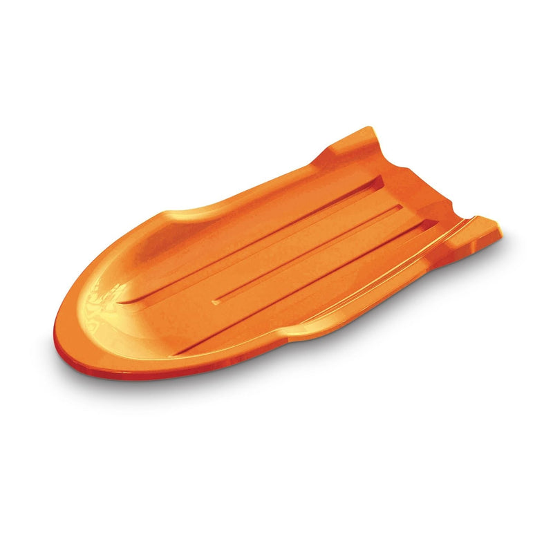 Torpedo Kids' 2-Person Lightweight Plastic Winter Snow Sled Toboggan K5