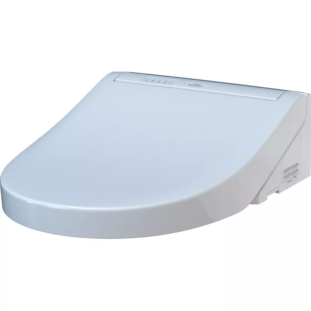 TOTO WASHLET C5 Electronic Bidet Toilet Seat with PREMIST and EWATER+ Wand Cleaning, Round, Cotton White