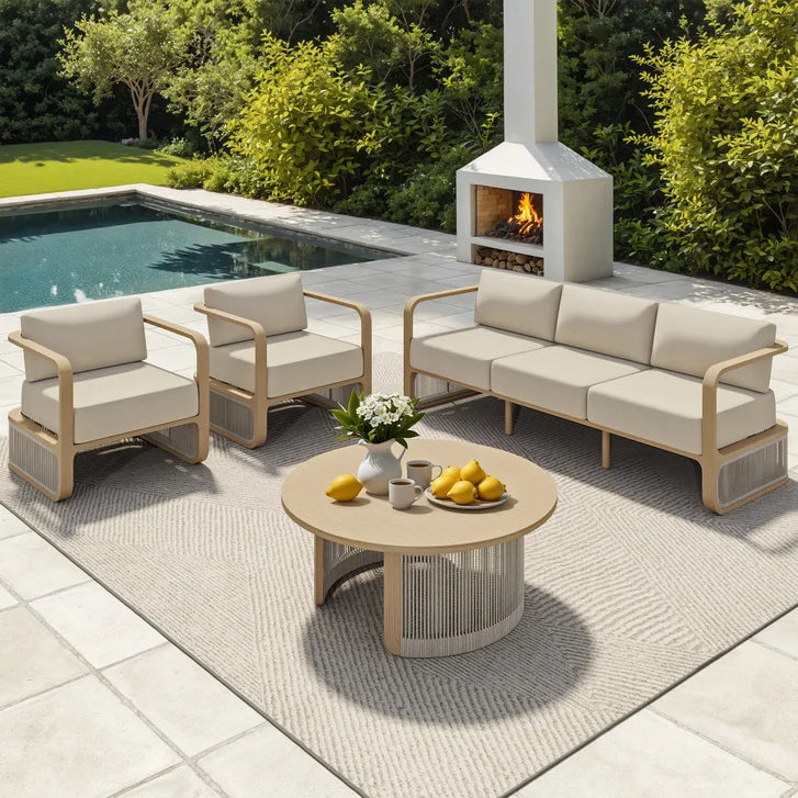 Tribeca 4-piece Patio Conversation Set H1