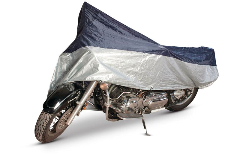 TRIPEL 200 Series Fabric Motorcycle Cover for Water & UV Resistance, Large X5