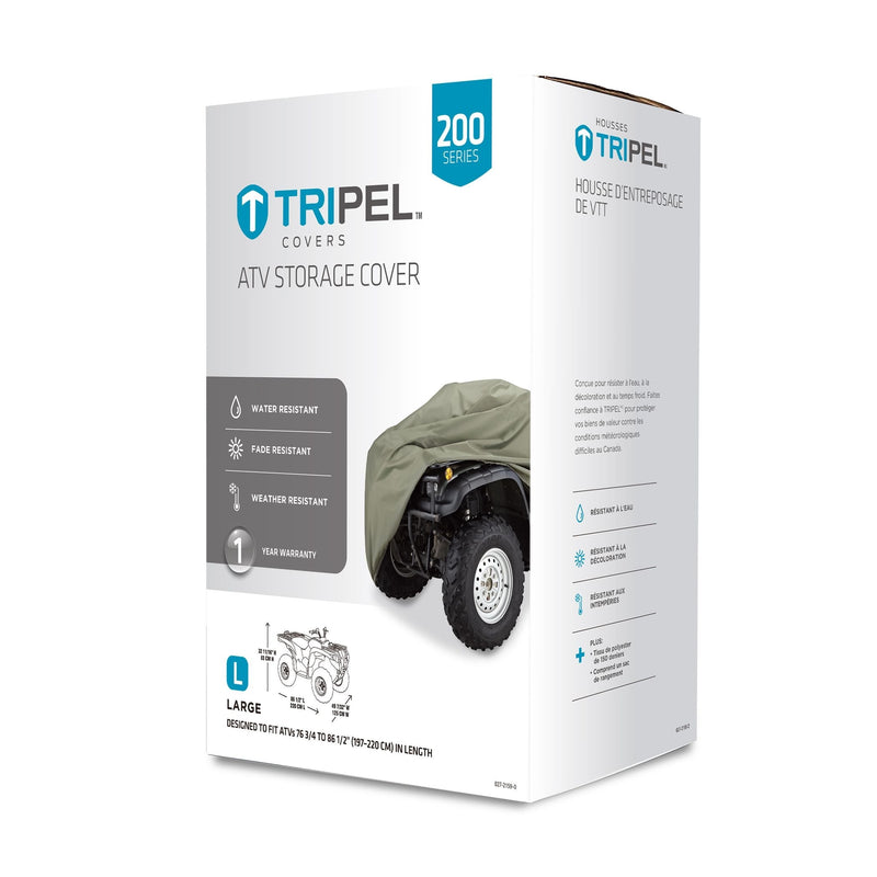 Tripel Waterproof ATV Storage Cover, Large X8