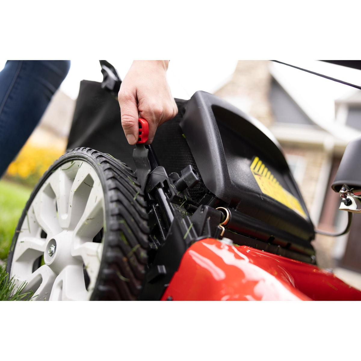 Troy-Bilt 163cc Gas Commercial Push Lawn Mower, 21-in