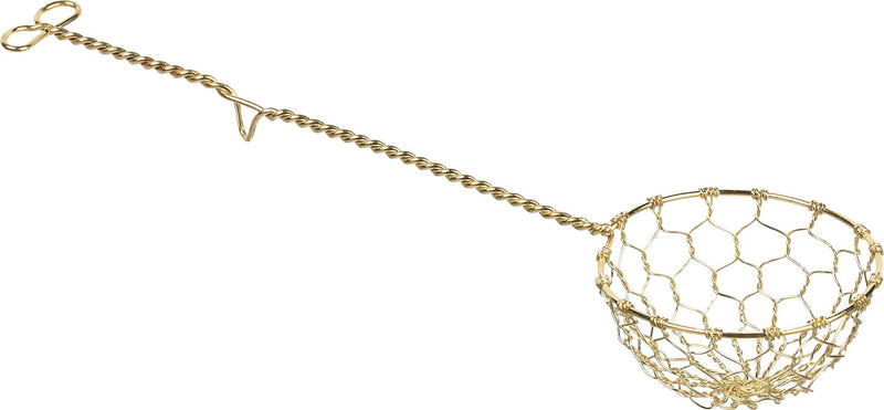 Trudeau Brass Fondue Strainer K4