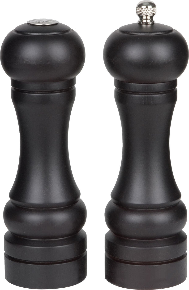 Trudeau Seville Pepper Mill & Salt Shaker, Adjustable H5