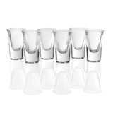 Trudeau Shot Glasses Set, 1-oz Capacity, 30-mL, 6-pc