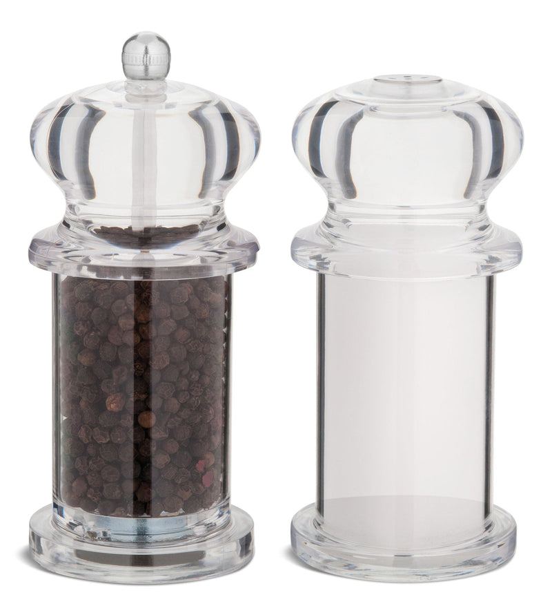 Trudeau Traditional Pepper Mill & Salt Shaker, 5.5-in Q4