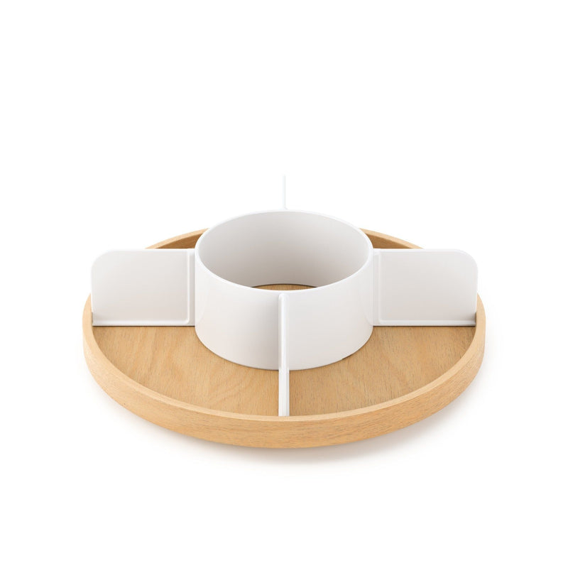 Umbra Bellwood 5-Section Lazy Susan with Removable Dividers I2