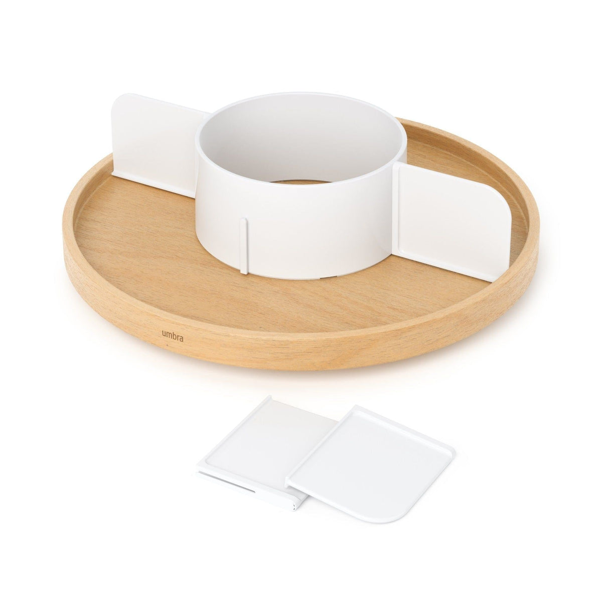 Umbra Bellwood 5-Section Lazy Susan with Removable Dividers