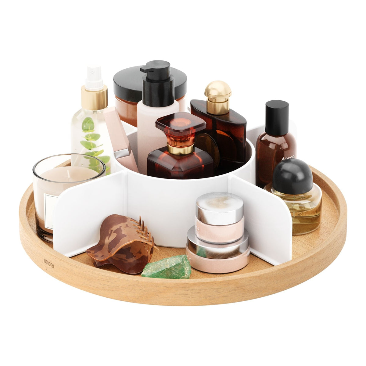 Umbra Bellwood 5-Section Lazy Susan with Removable Dividers
