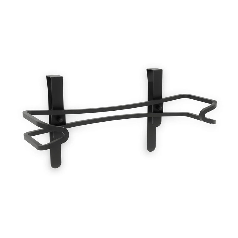 Umbra Squire Under Cabinet/Wall Mount Metal Paper Towel Holder with Mounting Hardware, Black Y2