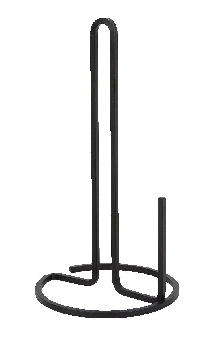 Umbra Squire Upright Metal Paper Towel Holder For Kitchen Countertop, Black S5