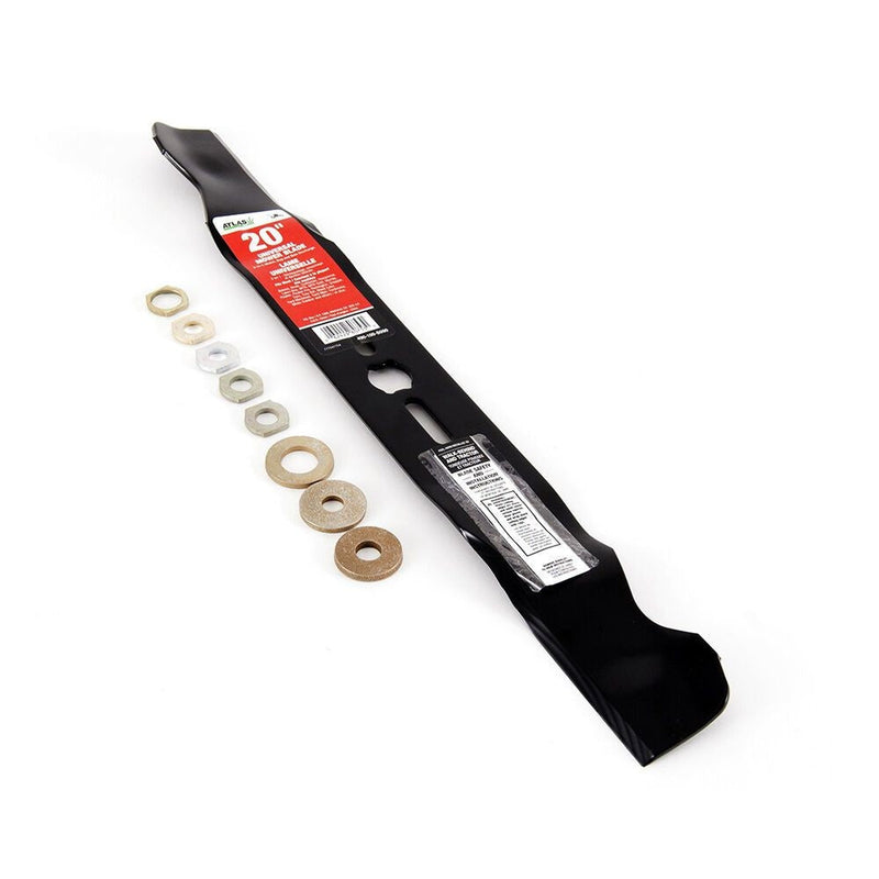 Universal Lawn Mower Replacement Mulching Blade, 20-in, Black K8