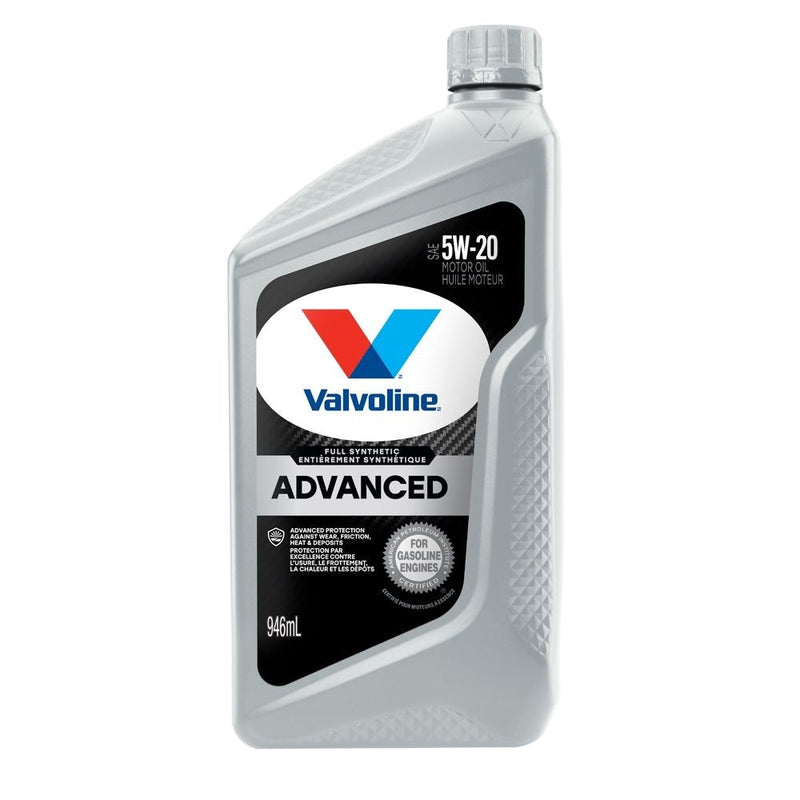 Valvoline 5W20 Advanced Synthetic Engine/Motor Oil, 946-mL N9
