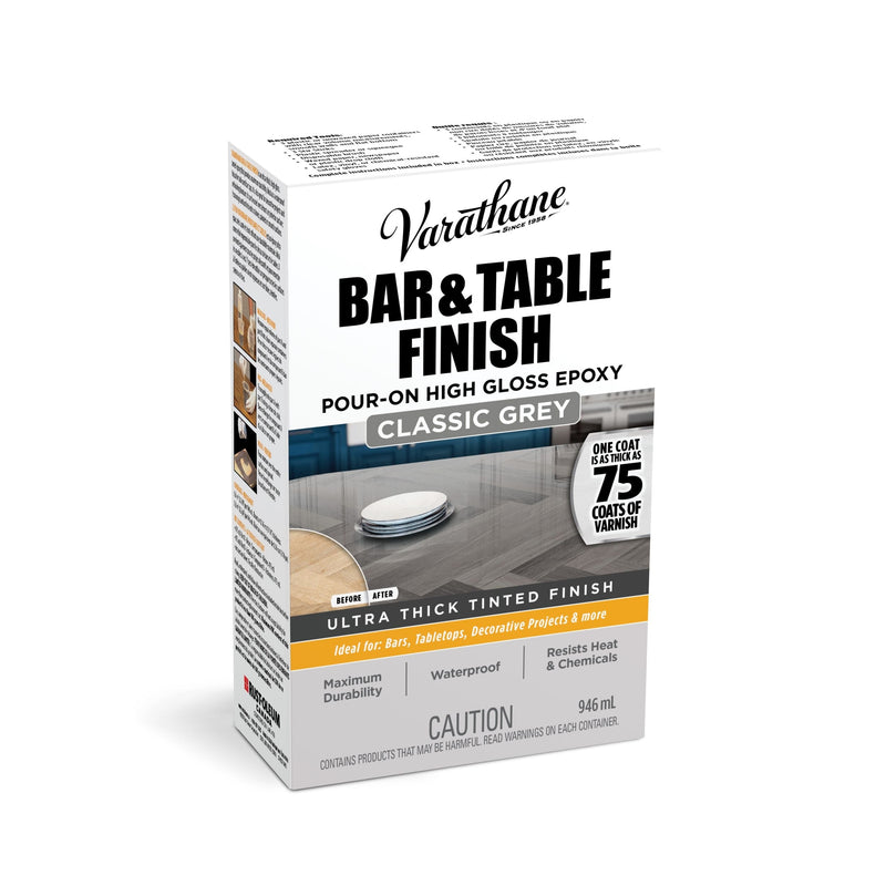 Varathane Bar & Table Pour-On Epoxy, 946-mL/ quart X8