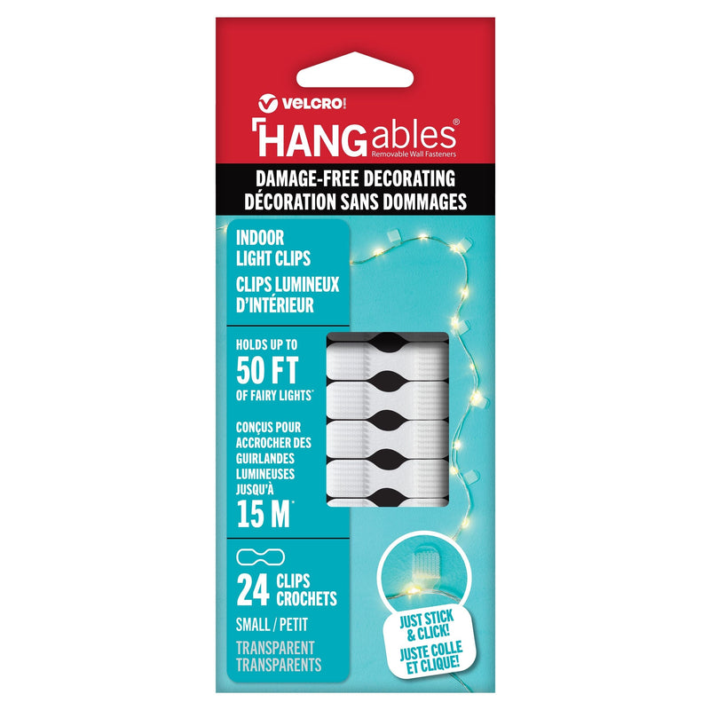 Velcro Light Clips, Clear J2
