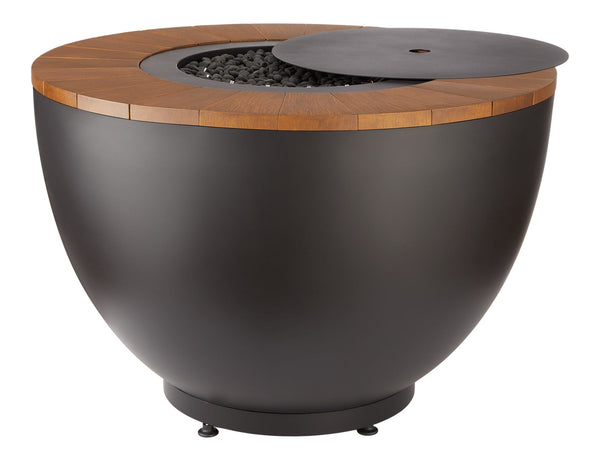 Vermont Castings Round Outdoor Gas Fire Table, 65,000 BTUs, 36-in R7