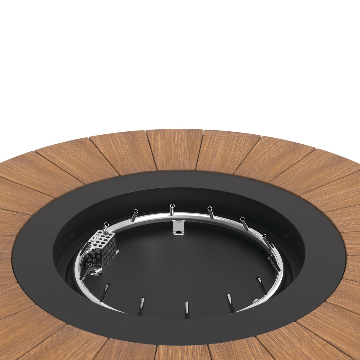 Vermont Castings Round Outdoor Gas Fire Table, 65,000 BTUs, 36-in