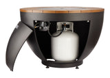 Vermont Castings Round Outdoor Gas Fire Table, 65,000 BTUs, 36-in