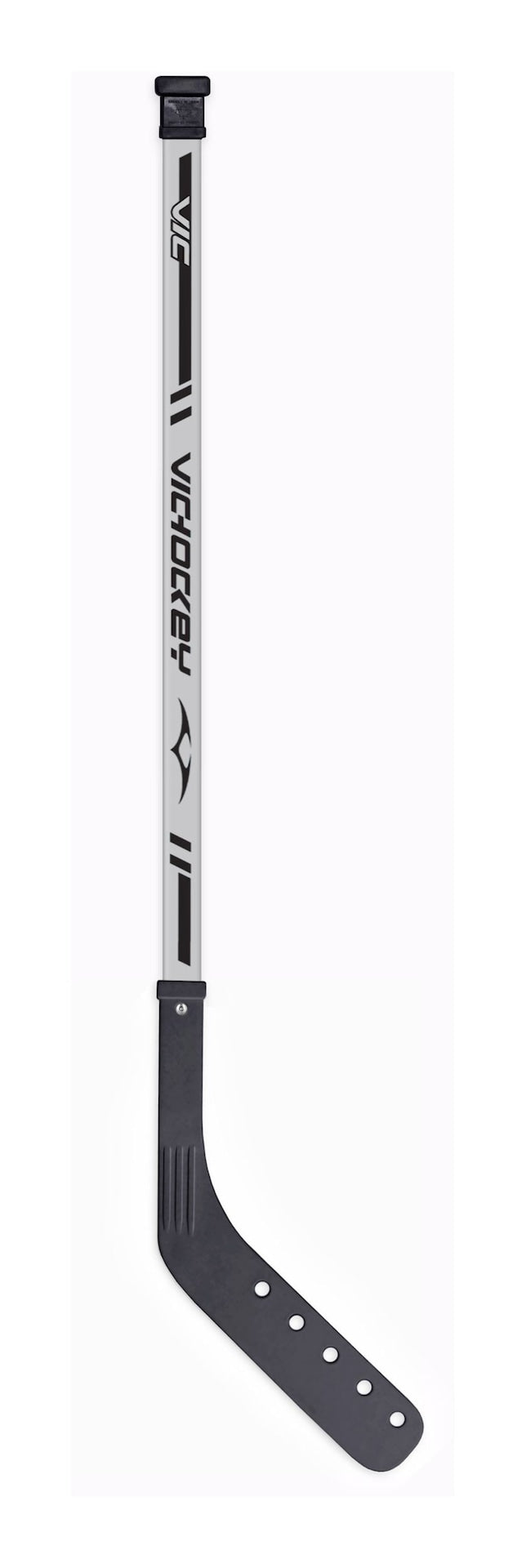 VIC Aluminum Shaft Street Hockey Stick with Plastic Blade, Youth, 42-in U4