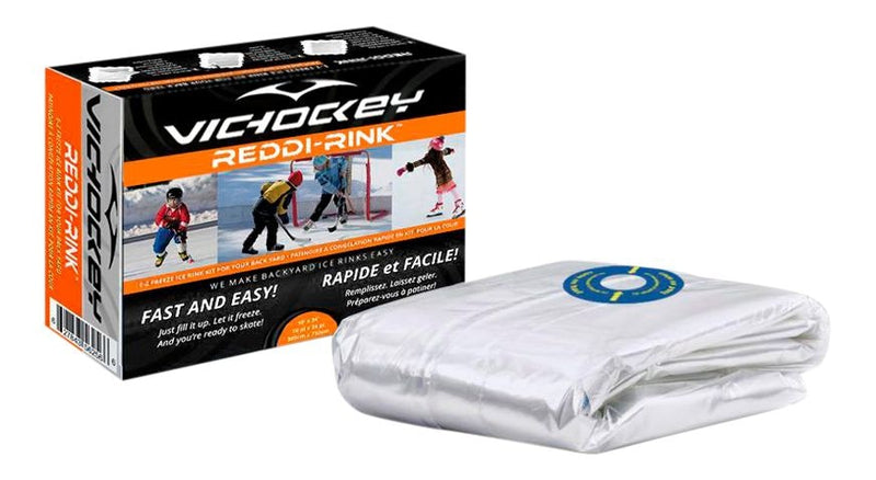 VIC Reddi-Rink EZ Freeze Ice Rink Kit, 10-ft x 20-ft W6