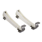 VIC Step-In Ice Skate Guards, Adjustable, White/Black