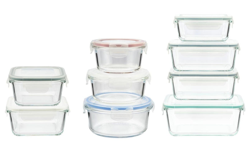 Vida Assorted Glass Storage R9