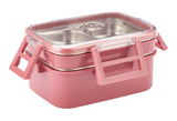 Vida by PADERNO Bento Lunch Container, Pink