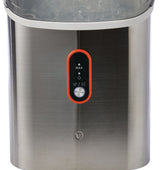 Vida by PADERNO Countertop Soft Nugget Ice Maker, 33-lb Ice/Day, Stainless Steel