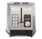 Vida by PADERNO Digital Stainless Steel Toaster, 2-Slice