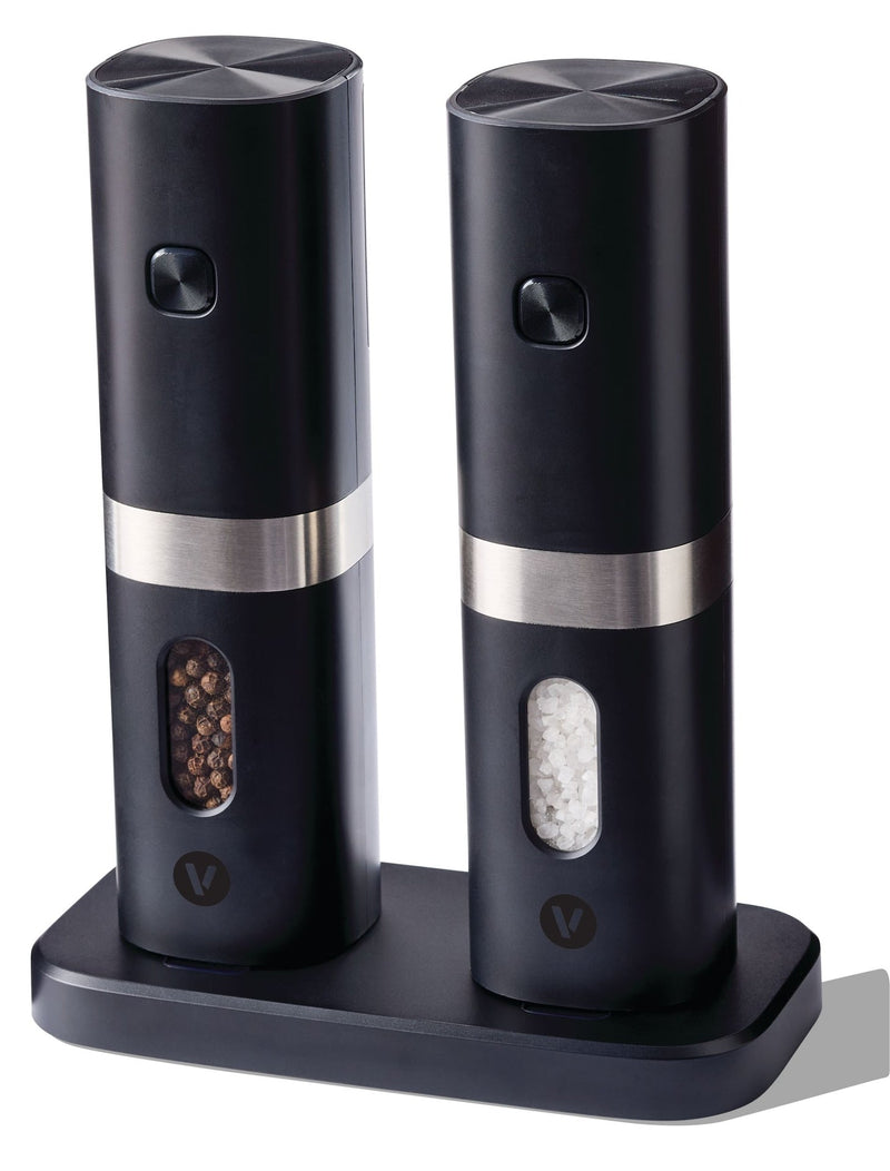 Vida By Paderno Electric Salt & Pepper Mill Set, 19.4-cm B9