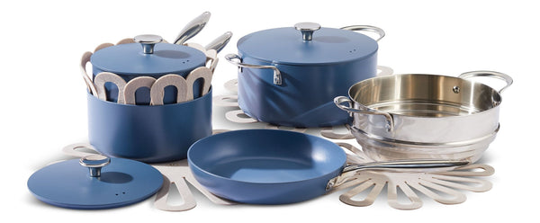 Vida by PADERNO Non-Stick Cookset, Blue, 8-pc D0