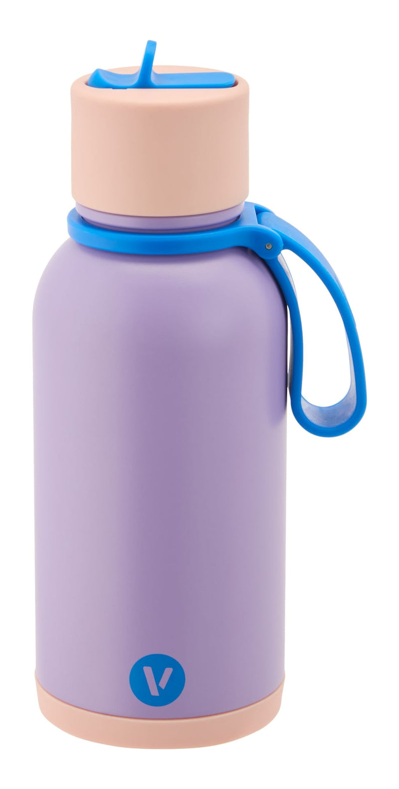 Vida by PADERNO Stainless Steel Water Bottle, Coral, 16-oz Q7
