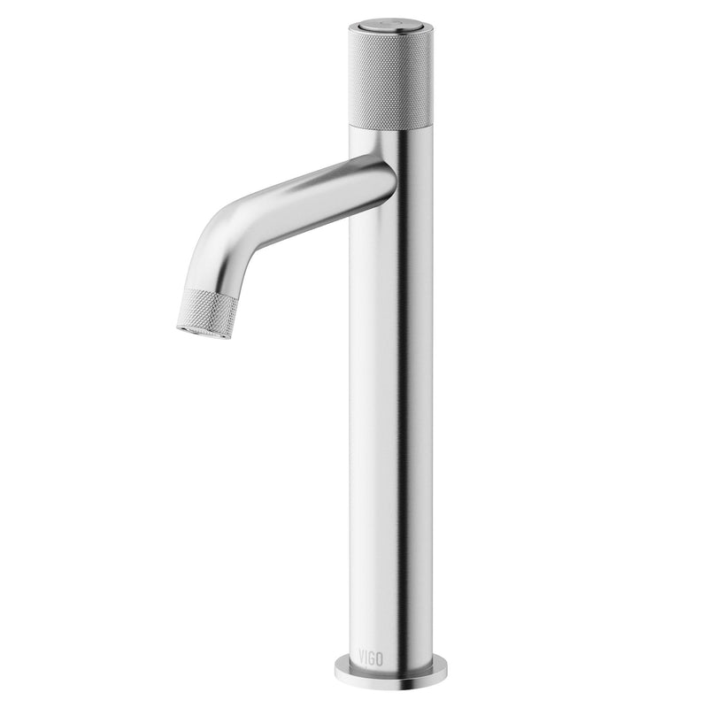 VIGO Apollo 10-in Vessel Bathroom Faucet, Various Finishes M7