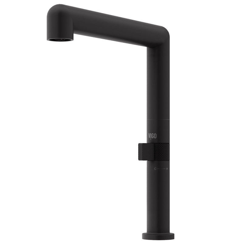 VIGO Bar 11-in Angular Kitchen Faucet, Various Finishes B6