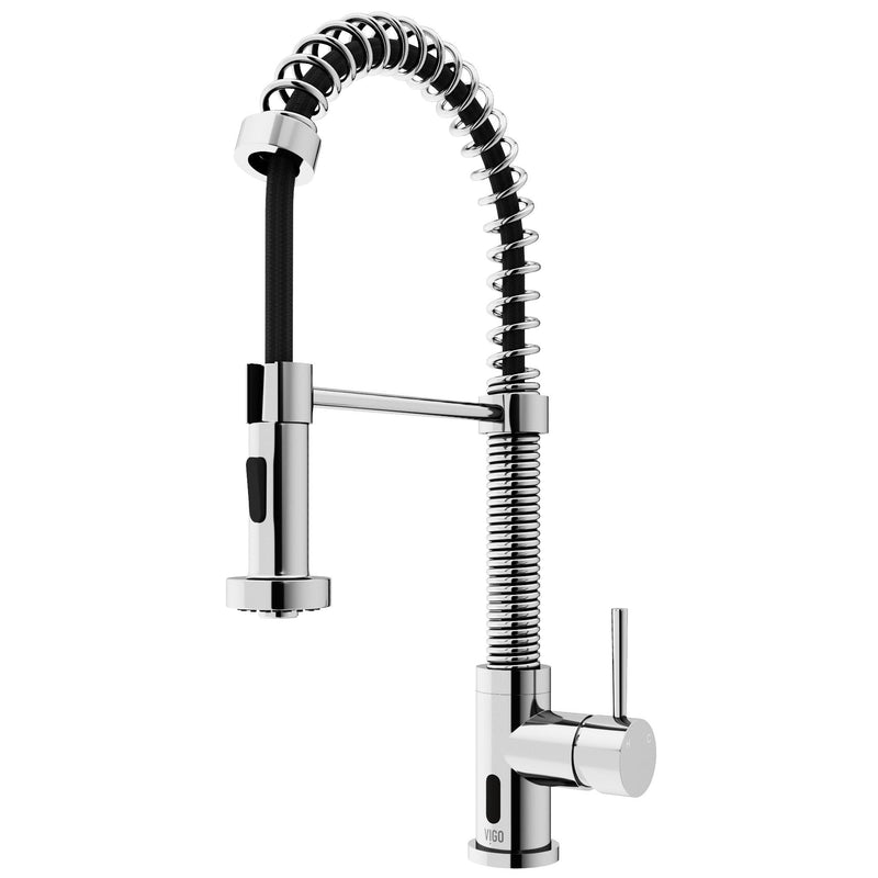 VIGO Edison 19-in Single-Handle Touchless Kitchen Faucet H4