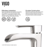 VIGO Glass Simply Silver Bathroom Sink/Basin Set with Niko Faucet and Round Vessel