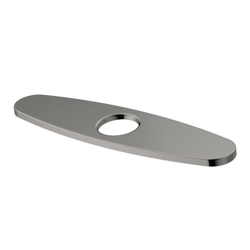 VIGO Kitchen Sink Faucet Hole Cover Deck Plate For 1 or 3 Hole, Stainless Steel, 10-in B3