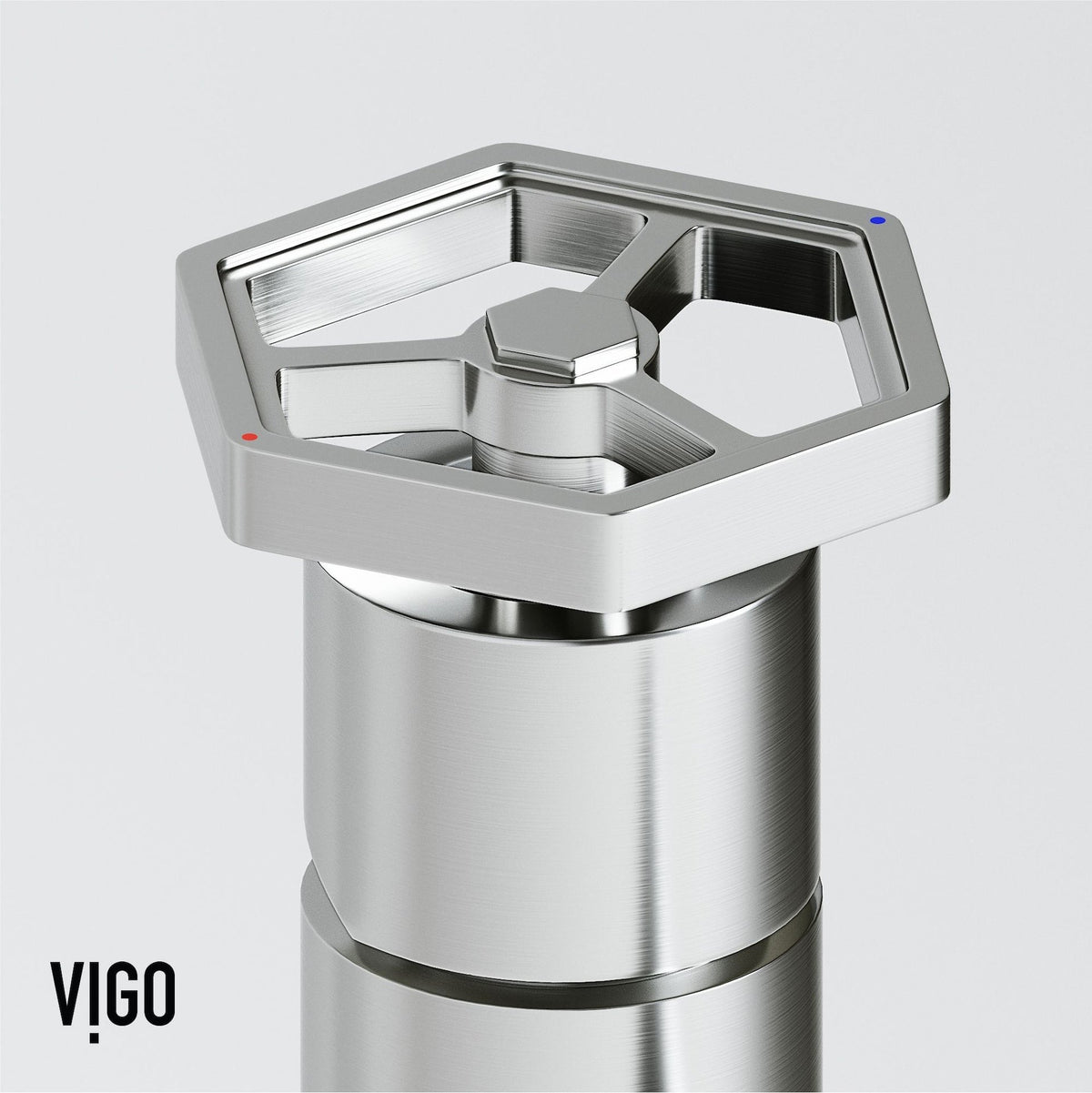VIGO Magnolia MatteStone White Bathroom Sink/Basin Set with Ruxton Faucet and Rectangular Composite Vessel