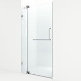 VIGO Pirouette Clear Shower Door, 42-in x 72-in
