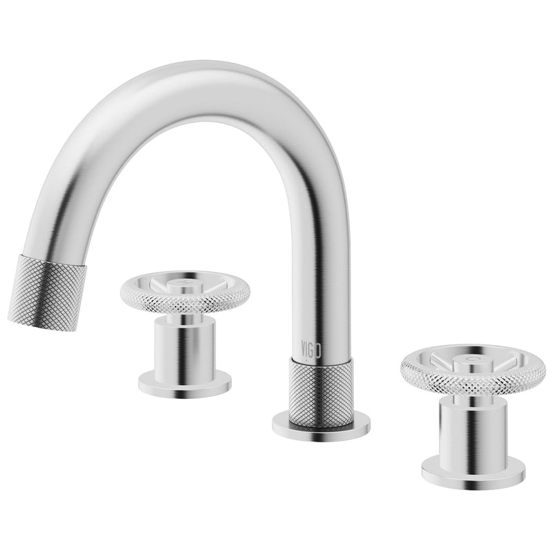 VIGO Wythe 8-in Arched Bathroom Faucet, Various Finishes C8