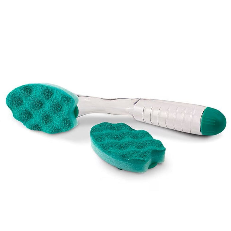 Vileda Scrunge Multi-Purpose Dishwand Value Pack with Sponge Refills D1