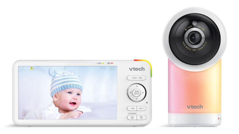 VTech 1080p Remote Access Pan Tilt Video Baby Monitor S9
